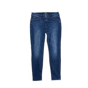 Silver Jeans Co AIKO Super Skinny Mid Rise Jeans Size 30